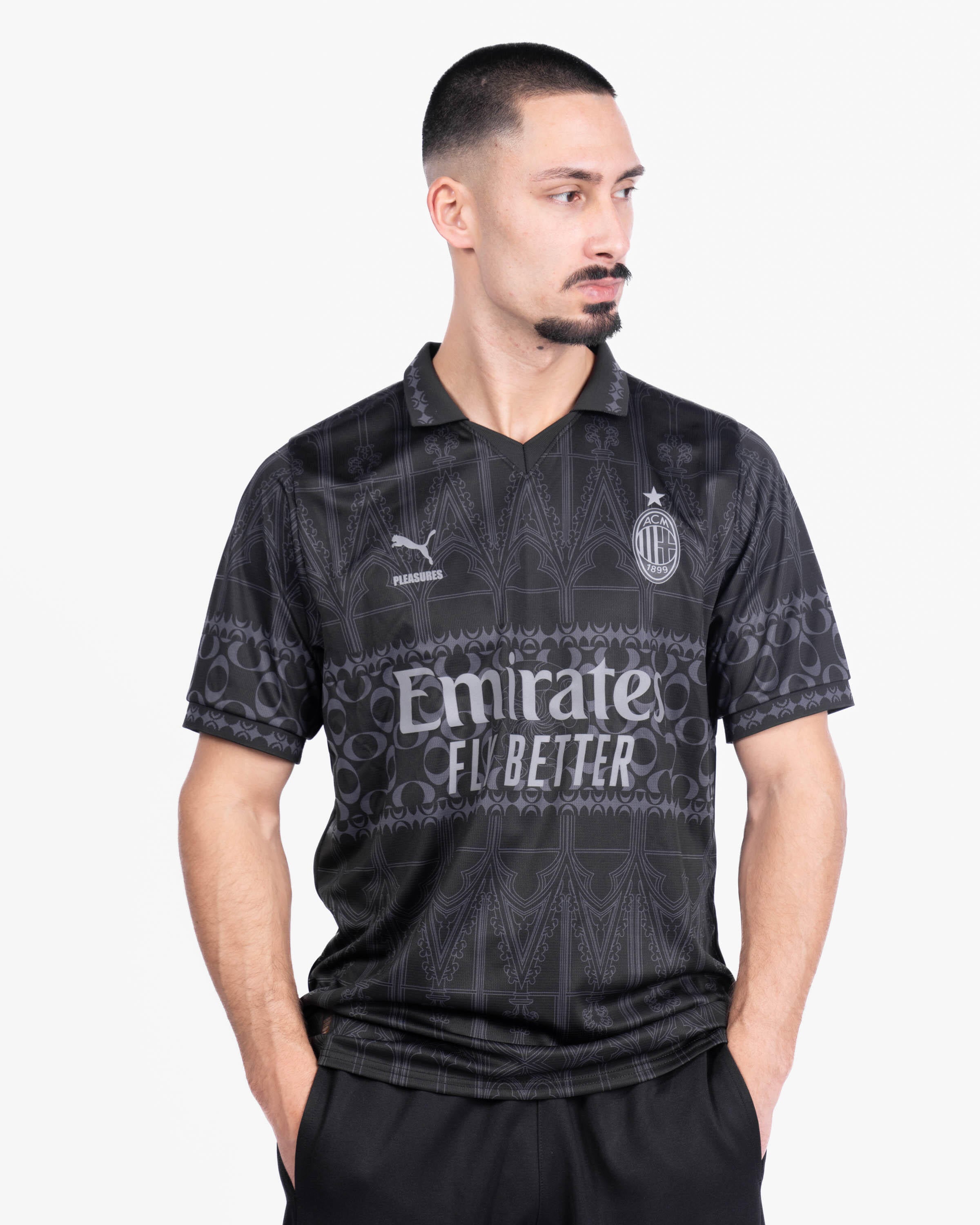 Puma x AC Milan x PLEASURES Jersey | 776064-01 | AFEW STORE